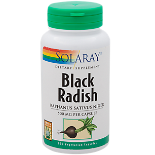 Black Radish - 500 MG Per Capsule (100 Vegetarian Capsules)