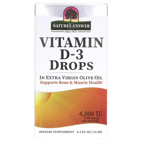 Natures Answer Vitamin D3 Drops .5 Oz
