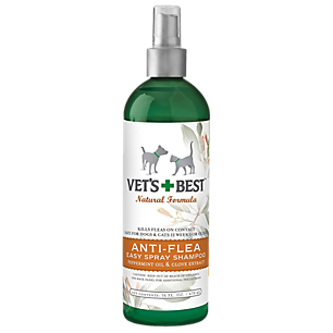 Vet's Best Natural Flea + Tick Shampoo Spray