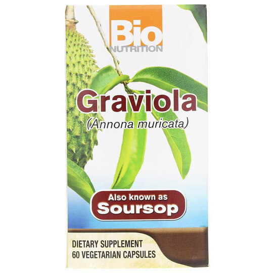 Bio Nutrition Graviola 60 Veg Capsules
