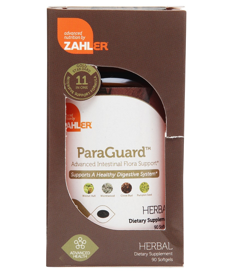 Zahler - ParaGuard Advanced Intestinal Flora Support - 90 Softgels