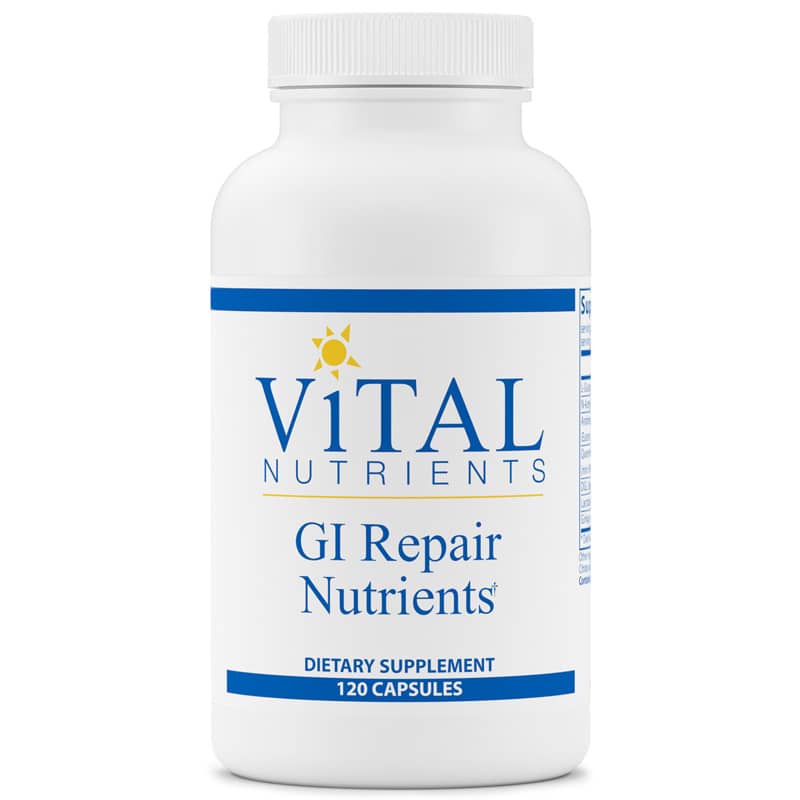 Vital Nutrients GI Repair Nutrients 120 Capsules
