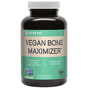 Vegan Bone Maximizer with Organic Calcified Algae (120 Vegetarian Capsules)
