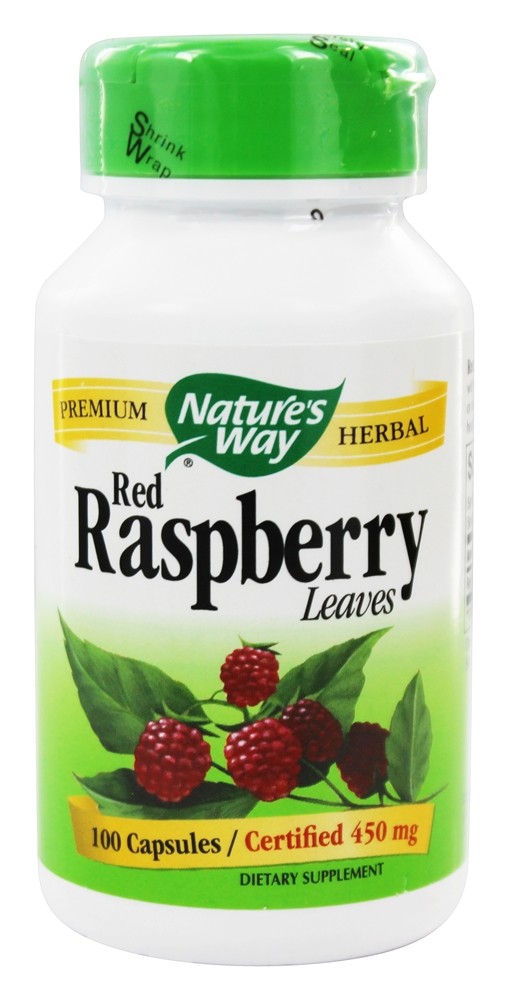 Nature's Way - Red Raspberry Leaves - 100 Capsules
