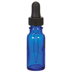 Glass Bottle w/Dropper 1/2oz