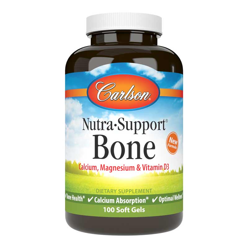 Carlson Labs Nutra-Support Bone 100 Softgels