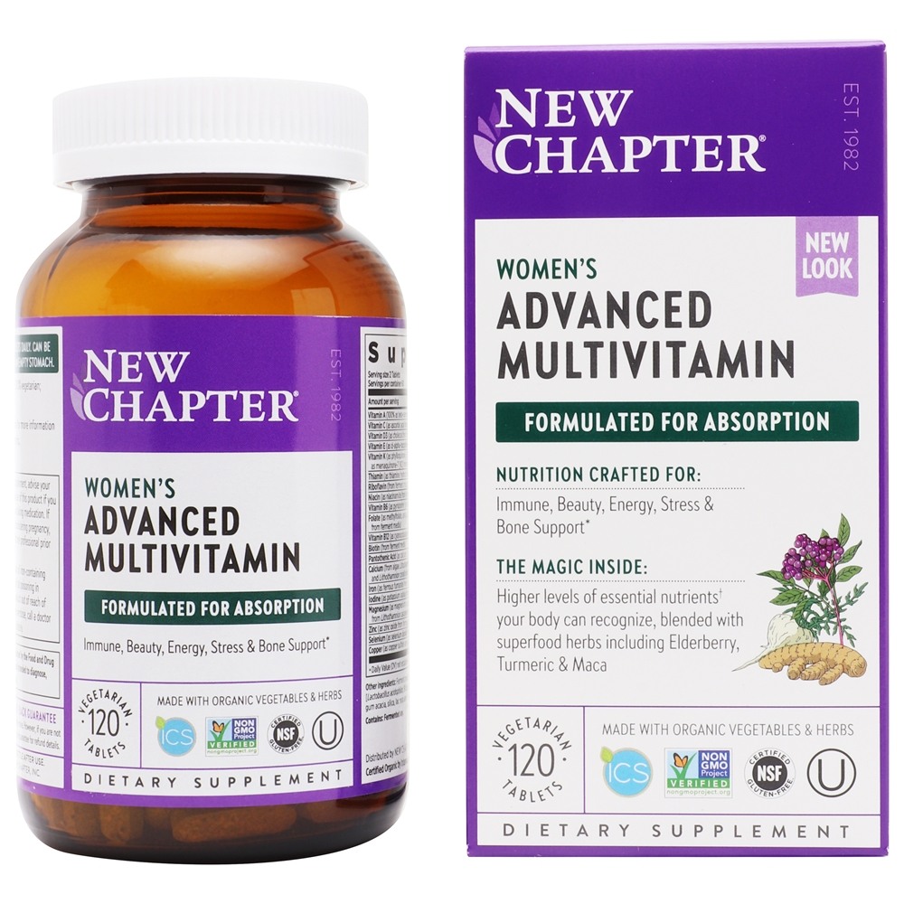 New Chapter - Women's Advanced Multivitamin - 120 Vegetarian Tablets