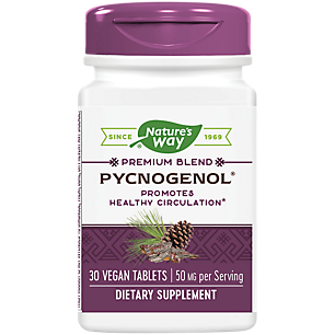 Pycnogenol - Promotes Healthy Circulation - 50 MG (30 Vegan Tablets)