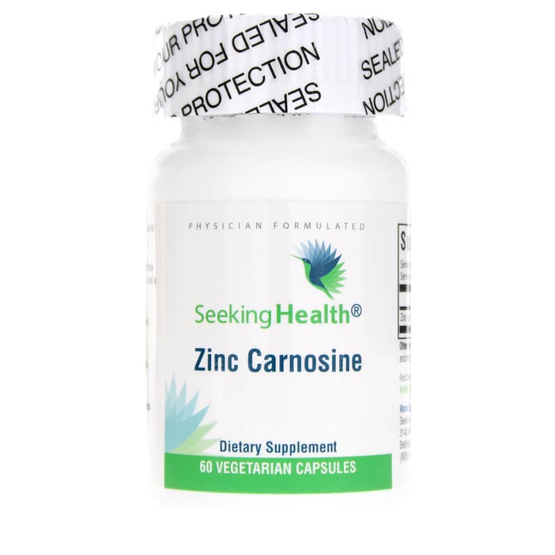 Seeking Health Zinc Carnosine 60 Veg Capsules