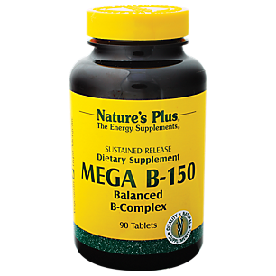 Mega B-150 Balanced Vitamin B-Complex - Sustained Release (90 Tablets)