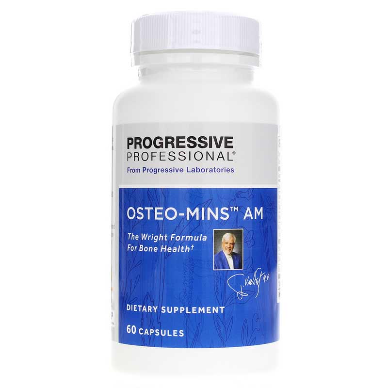 Progressive Labs Osteo-Mins AM 60 Capsules