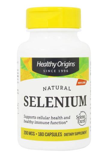 Healthy Origins - Natural Selenium 200 mcg. - 180 Capsules