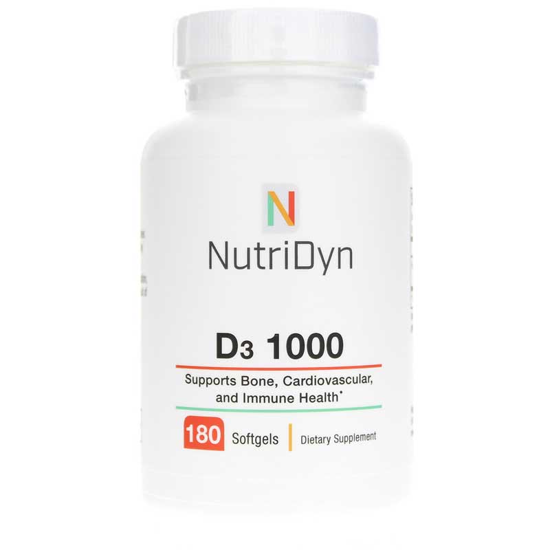 NutriDyn D3 1000 180 Softgels