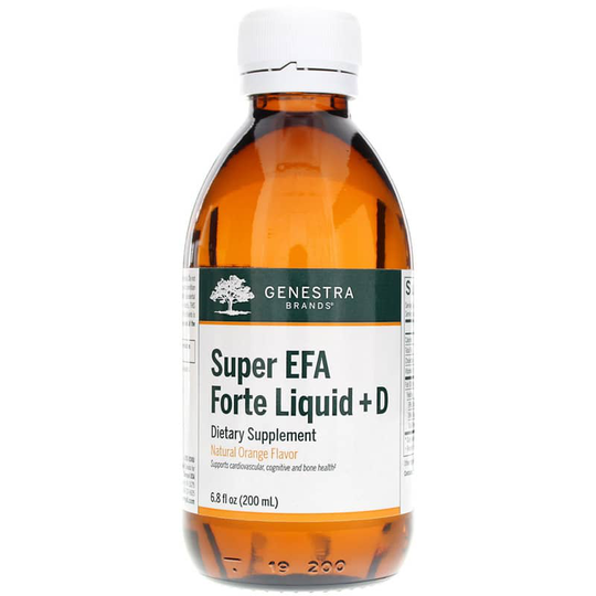 Genestra Super EFA Forte Liquid + D 6.8 Oz