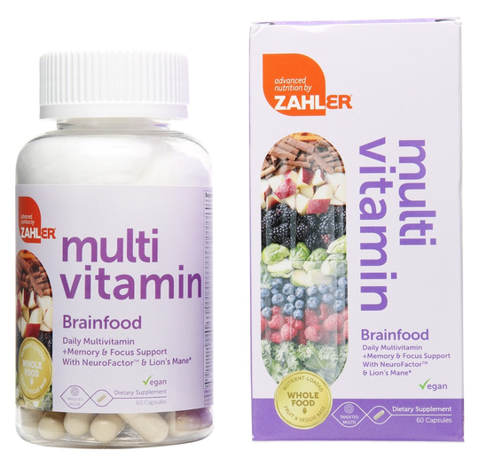 Zahler - Multivitamin Brainfood - 60 Capsules