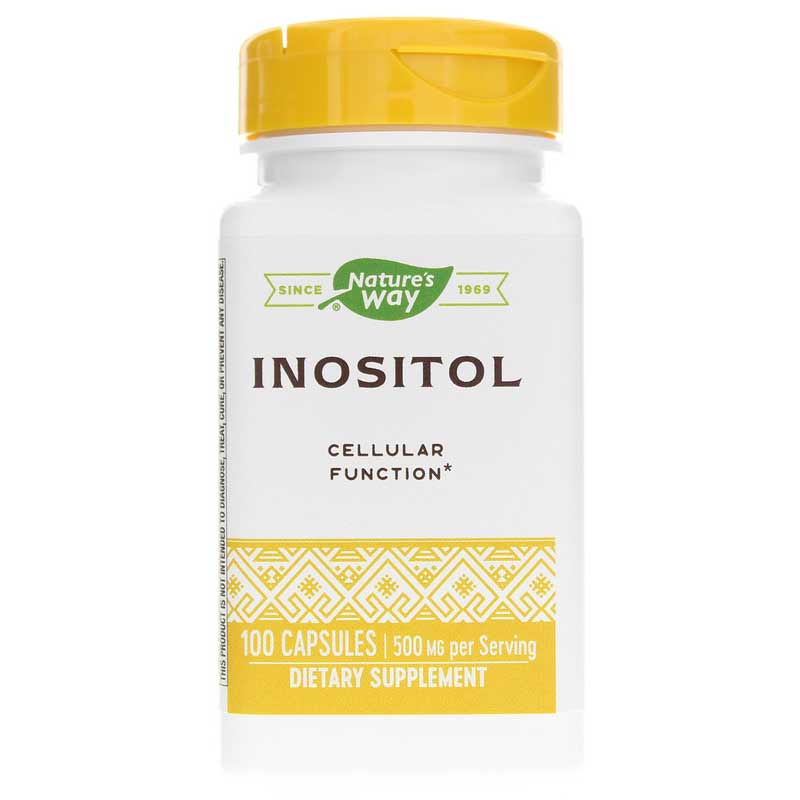 Natures Way Inositol 500 Mg 100 Capsules