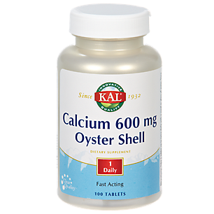 Oyster Shell Calcium - 600 MG (100 Tablets)