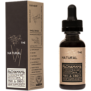 The Natural CBD Hemp Extract - Full Spectrum - 750 MG (1 Fl. Oz.)