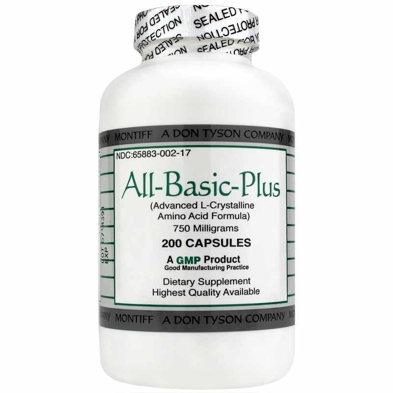 Montiff All-Basic-Plus 750 Mg 200 Capsules