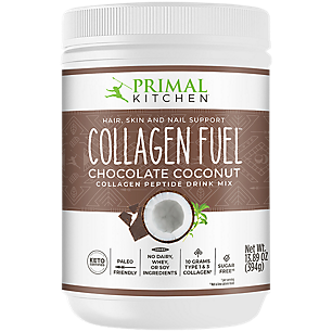 Collagen Fuel Collagen Peptide Drink Mix - Chocolate Coconut (24 Servings)