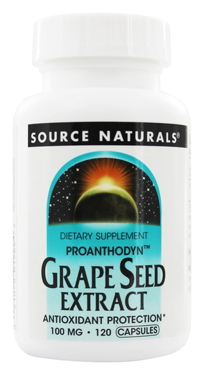 Source Naturals - Grape Seed Extract Proanthodyn 100 mg. - 120 Capsules