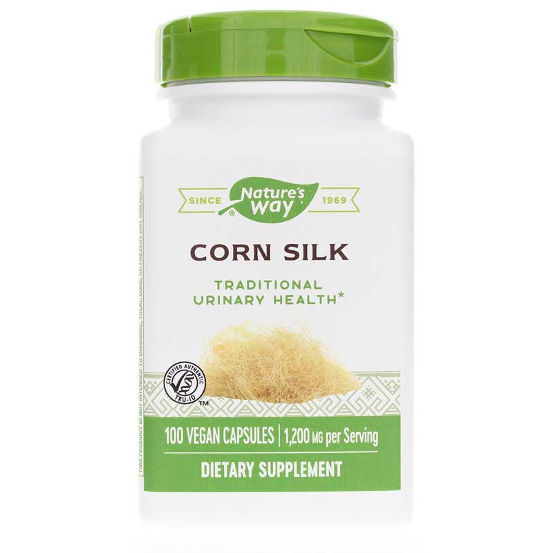 Natures Way Corn Silk 100 Veg Capsules