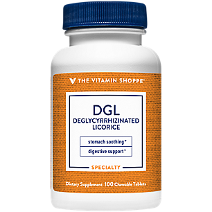 DGL (Deglycyrrhizinated) Licorice (100 Chewable Tablets)
