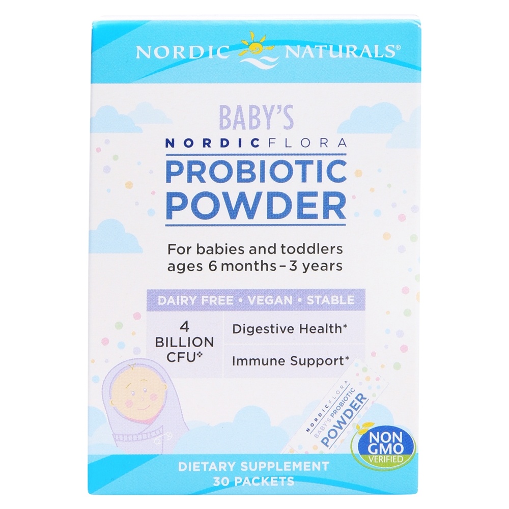 Nordic Naturals - Baby's Nordic Flora Probiotic Powder 4 Billion CFU - 30 Packet(s)