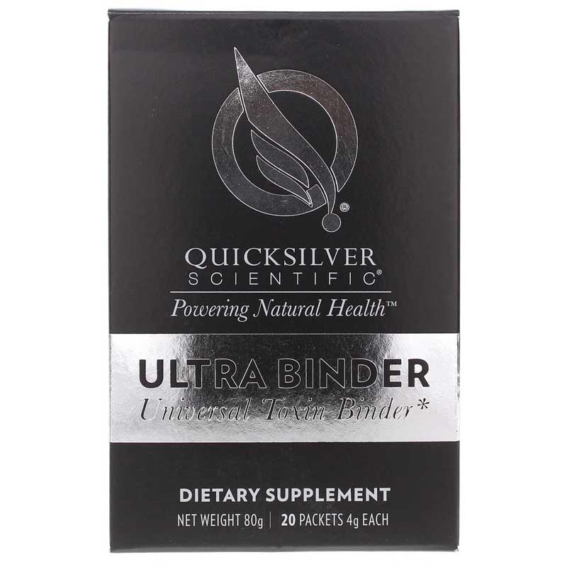 Quicksilver Scientific Ultra Binder Universal Toxin Binder Stick Packs 20 Packet