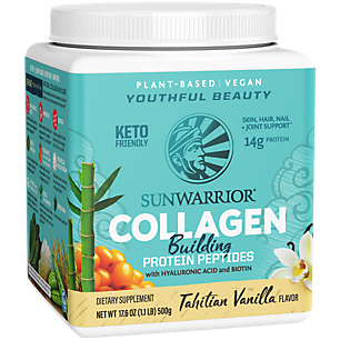 Keto Friendly Plant-Based Collagen with Hyaluronic Acid and Biotin - Tahitian Vanilla (17.6 oz. / 20 Servings)