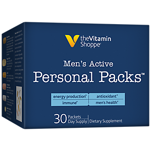 Men's Active Multivitamin Personal Packs (30 Single Serving Packets)