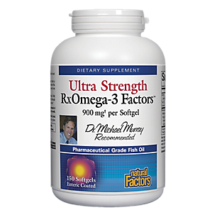 Dr. Murray's Ultra Strength Rx Omega 3 Factors - 900 MG (150 Softgels)
