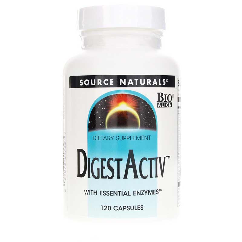 Source Naturals DigestActiv 120 Capsules