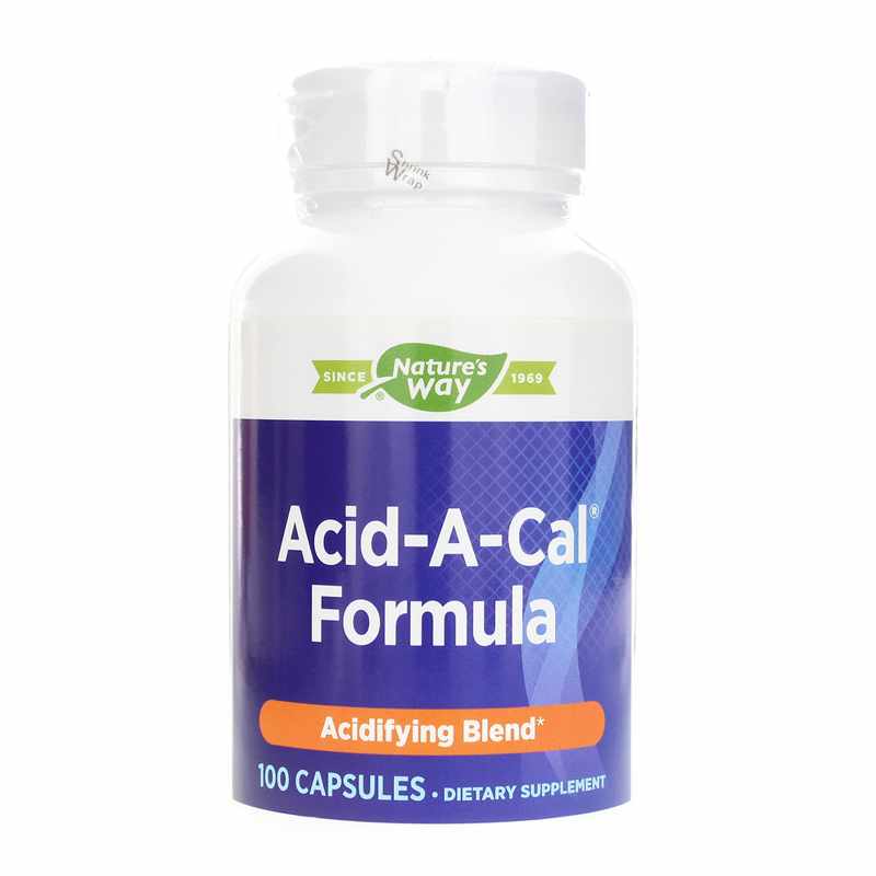 Natures Way Acid-A-Cal Formula 100 Capsules