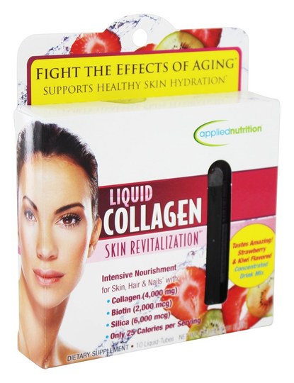 Applied Nutrition - Liquid Collagen Skin Revitalization - 10 Tubes