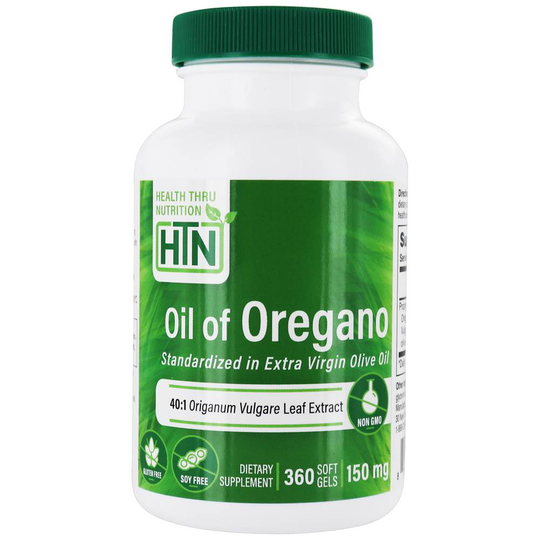 Health Thru Nutrition - Oil of Oregano 150 mg. - 360 Softgels