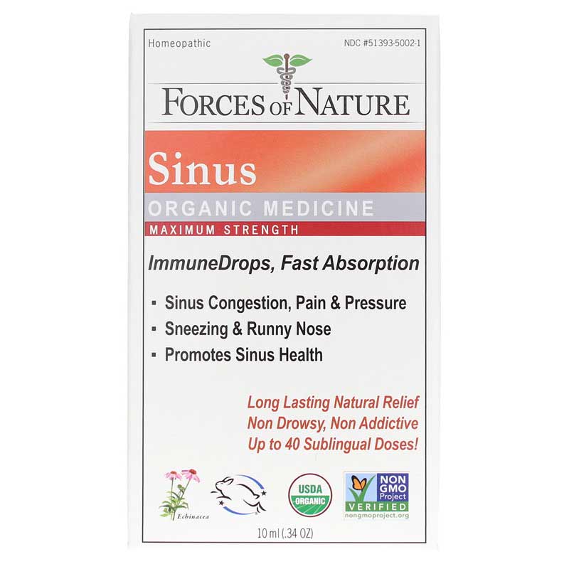 Forces Of Nature Sinus Maximum Strength .34 Oz