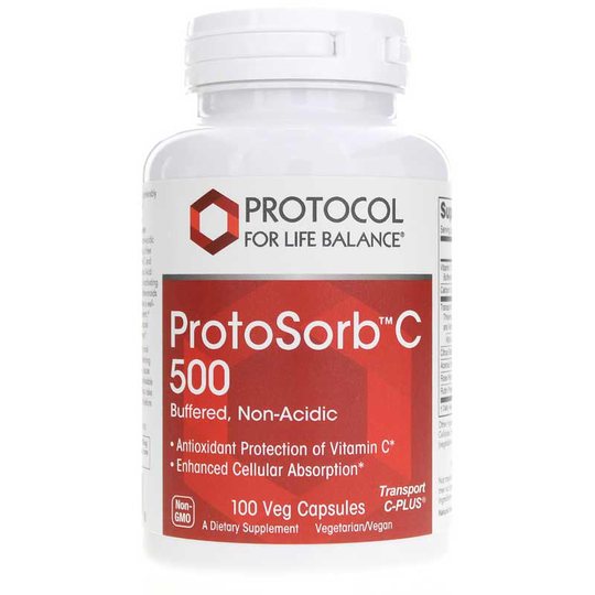 Protocol For Life Balance ProtoSorb C 500 100 Veg Capsules