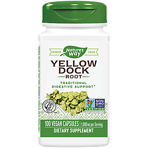 Yellow Dock Root - Herbal Bitter - 500 MG (100 Capsules)