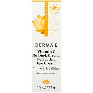 Vitamin C No Dark Circles Perfecting Eye Cream - Turmeric & Caffeine (0.5 Ounces)