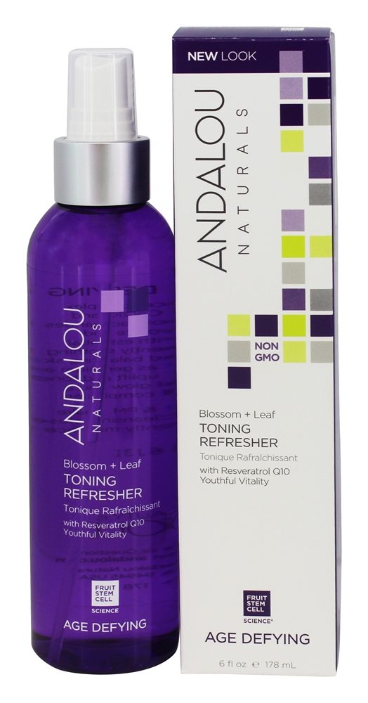 Andalou Naturals - Age Defying Blossom Leaf Toning Refresher - 6 fl. oz.