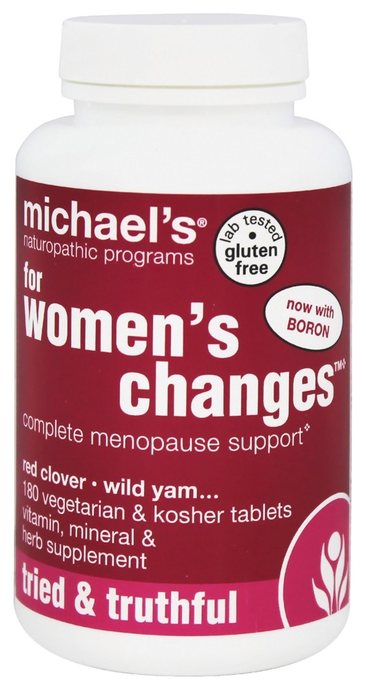 Michael's Naturopathic Programs - For Women's Changes Complete Menopause Support - 180 Vegetarian Tablets