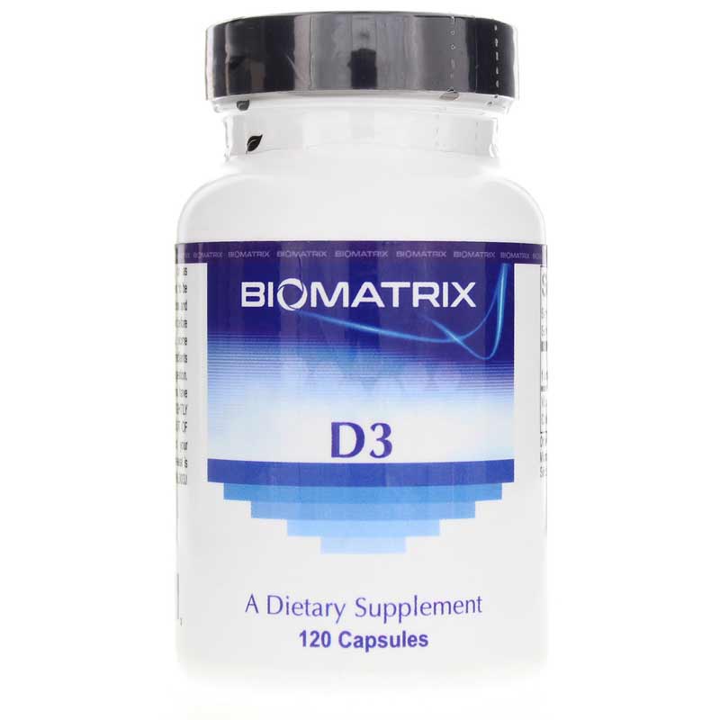 BioMatrix D3 5000 IU 120 Capsules