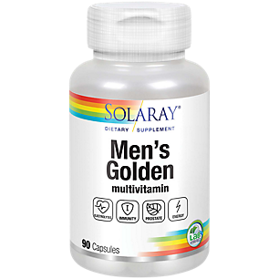 Men's Golden Multivitamin - Electrolytes, Immunity, Prostate & Energy Support (90 Capsules)