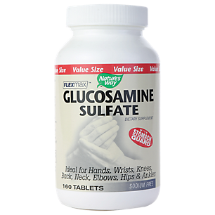 Glucosamine Sulfate - Sodium Free - 750 MG (160 Tablets)