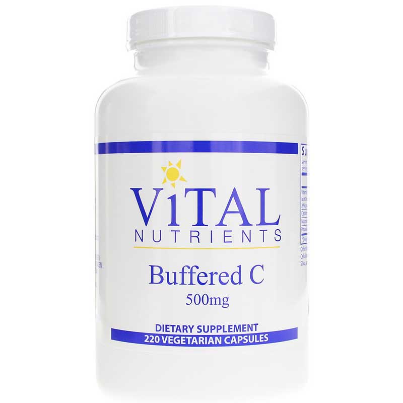 Vital Nutrients Buffered C 500 Mg 220 Capsules