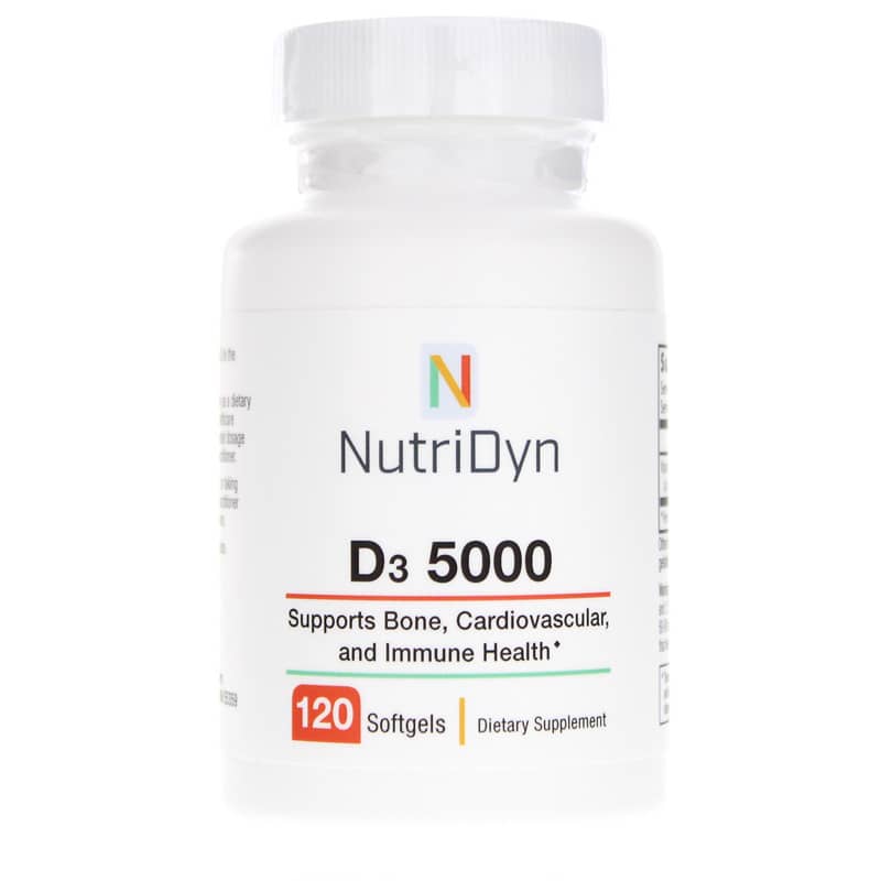 NutriDyn D3 5000 120 Softgels