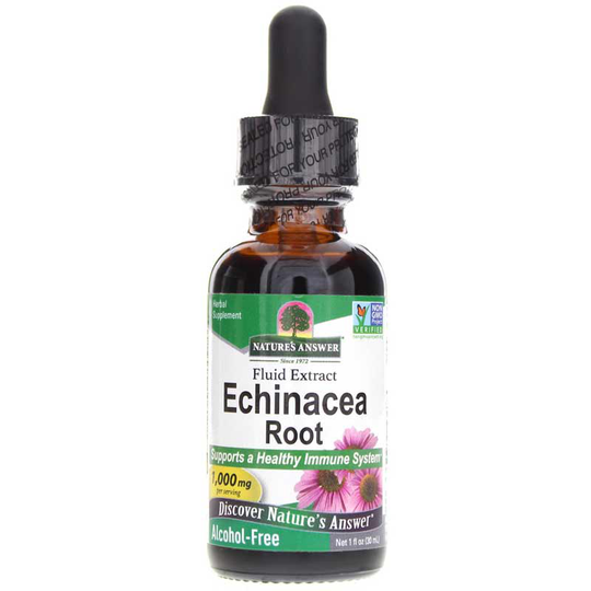 Natures Answer Echinacea Extract Alcohol-Free 1 Oz
