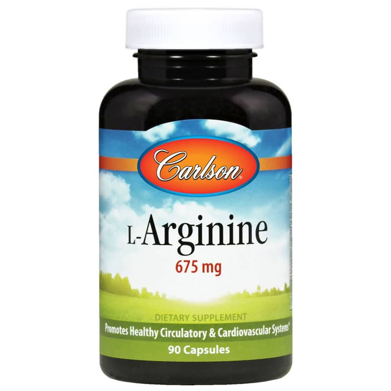Carlson Labs L-Arginine 675 Mg 90 Capsules