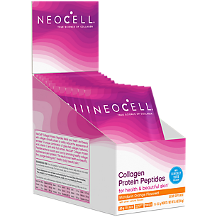 Collagen Peptides Protein Powder - Mandarin Orange (16 Single Serving Packets)
